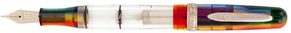 Etruria Rainbow - Stipula Prisma Di Luce Ltd Edition Fountain Pen Steel,Titanium or 14K Nib